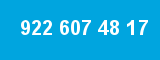 922 607 48 17 922 607 48 17